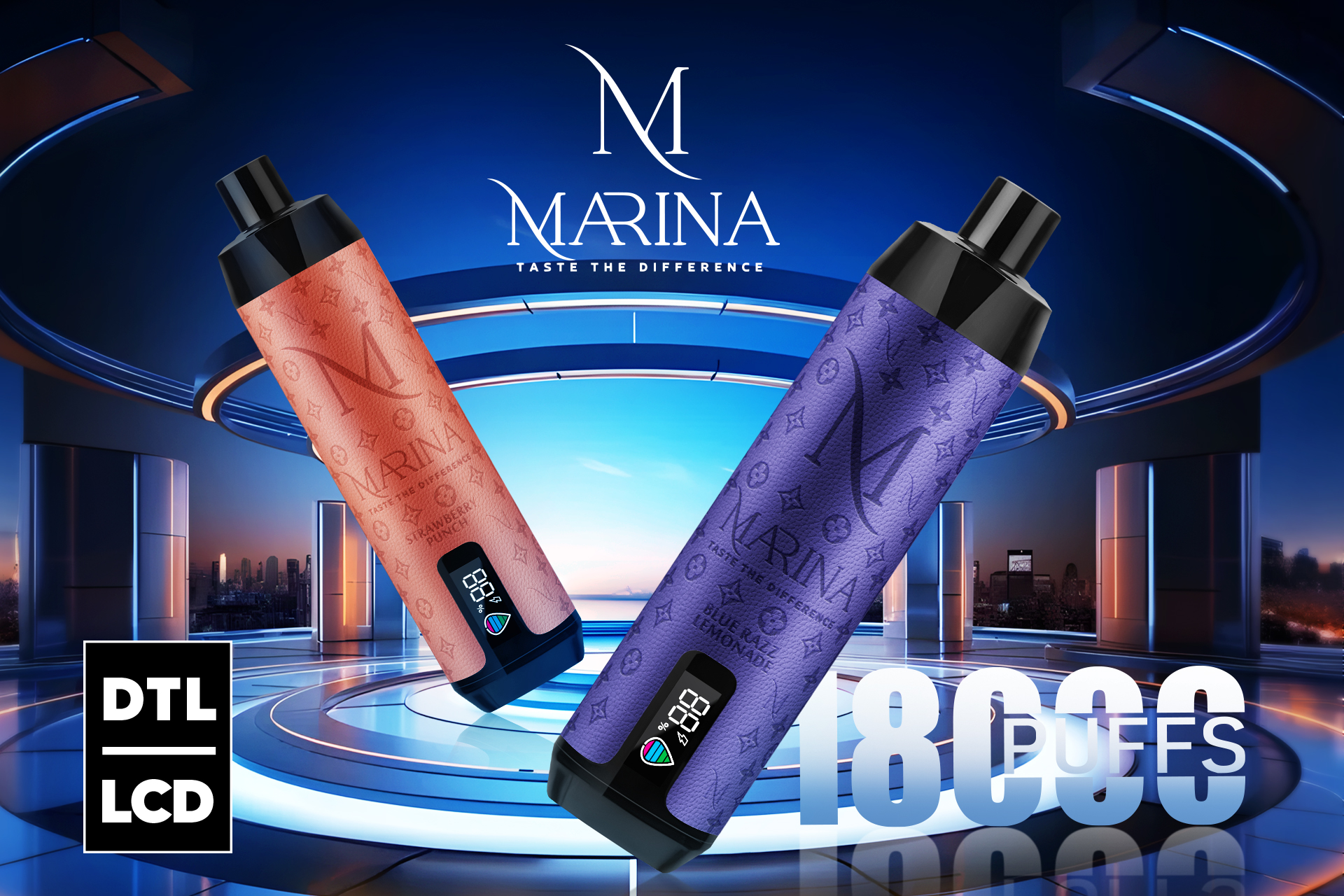 Marina 电子烟包装设计